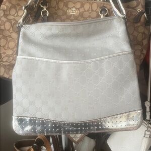 Gucci Crossbody Bag Silver